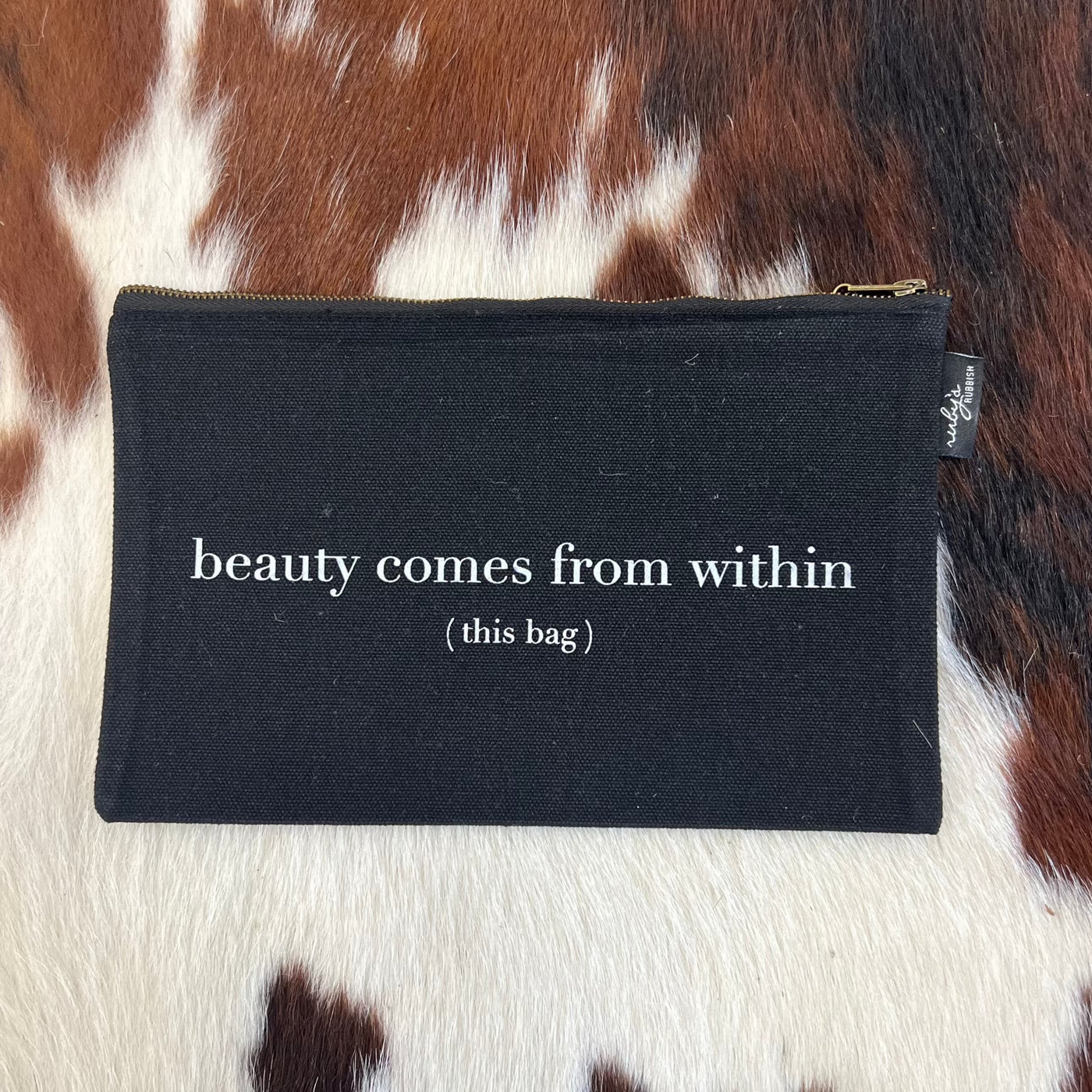 Beauty Come From Within Make-up Bag