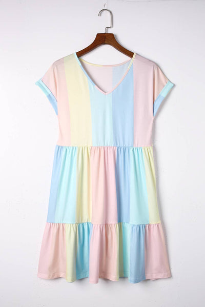 Pastel Princess Mini Dress