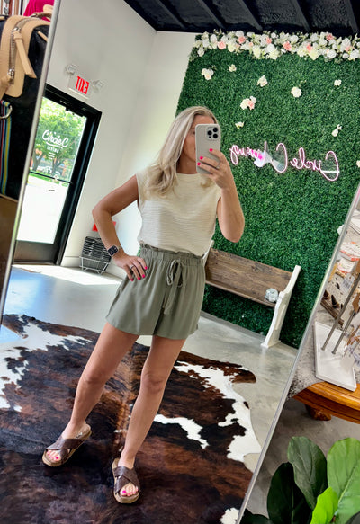 Paperbag Olive Oliver Shorts