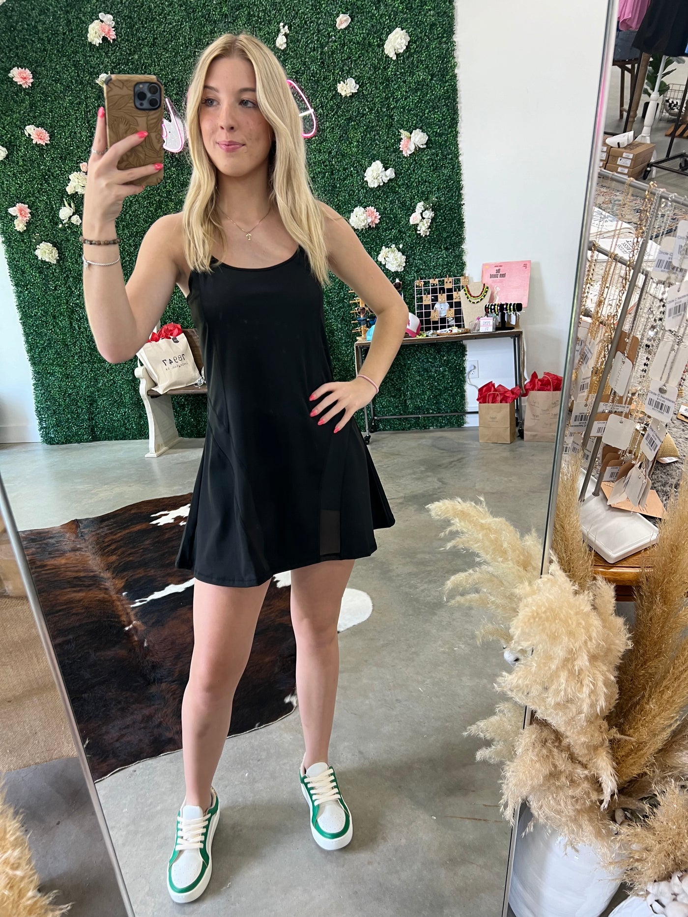 On the Go Active Dress- black