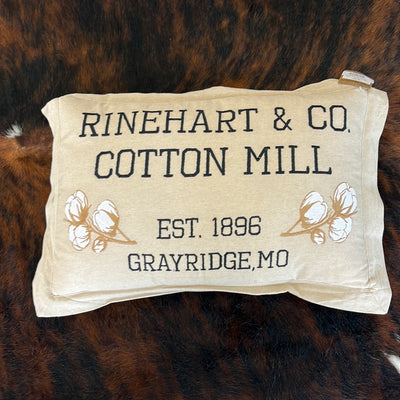 Cotton Mill Co. Pillow