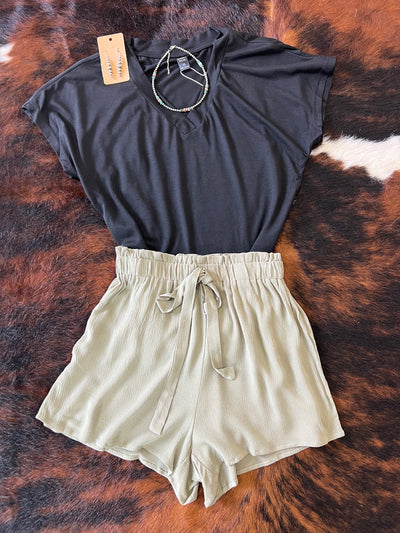 Paperbag Olive Oliver Shorts