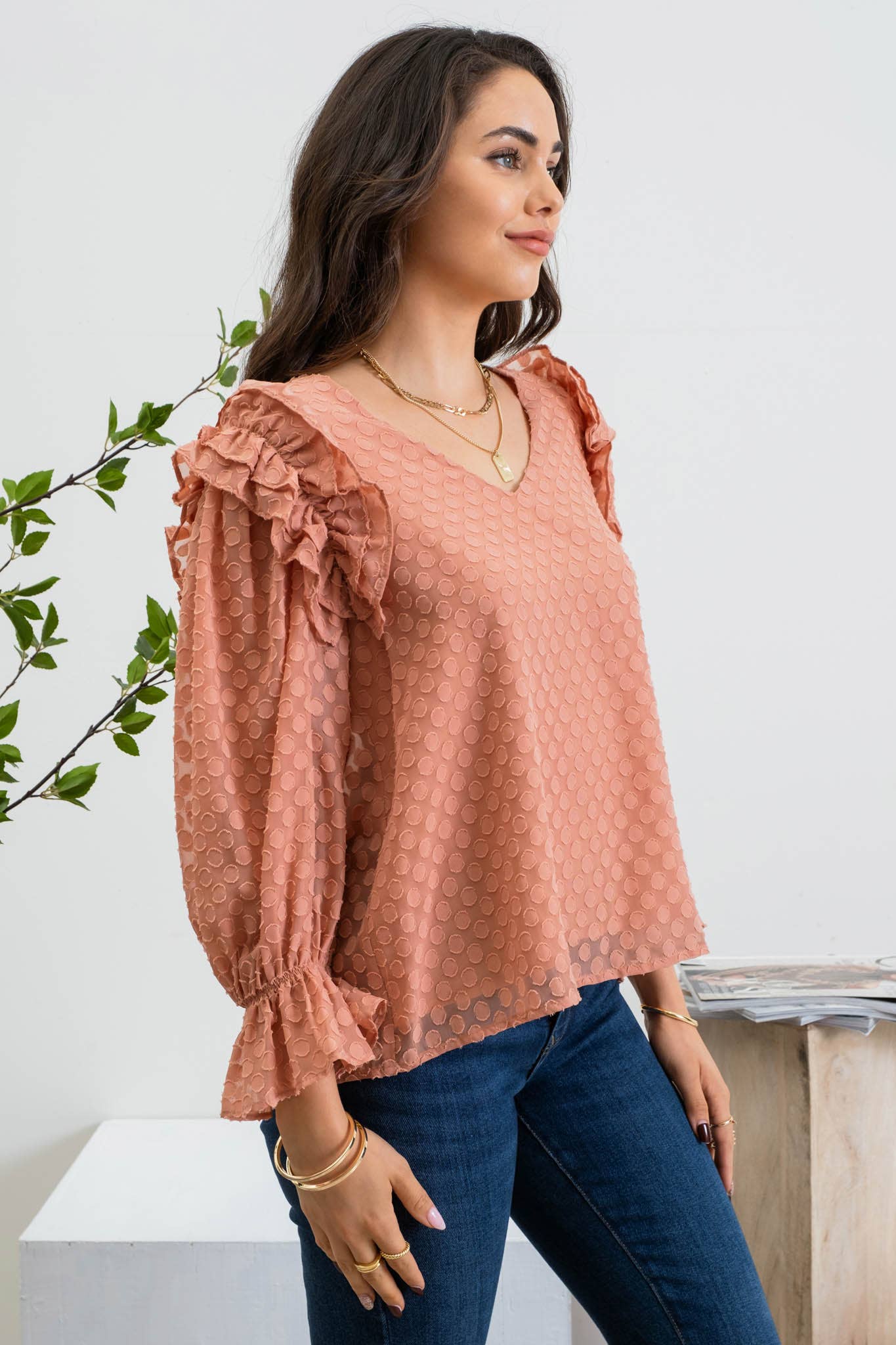Dotted Dolly Blouse