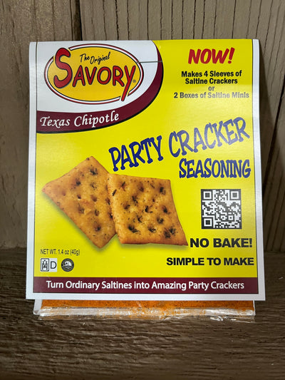 Savory Seasoning Party Crackers Set- 3 flavors