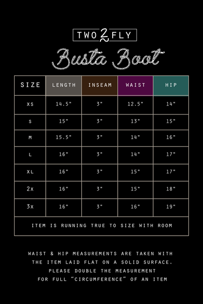 Busta Boot Running Shorts