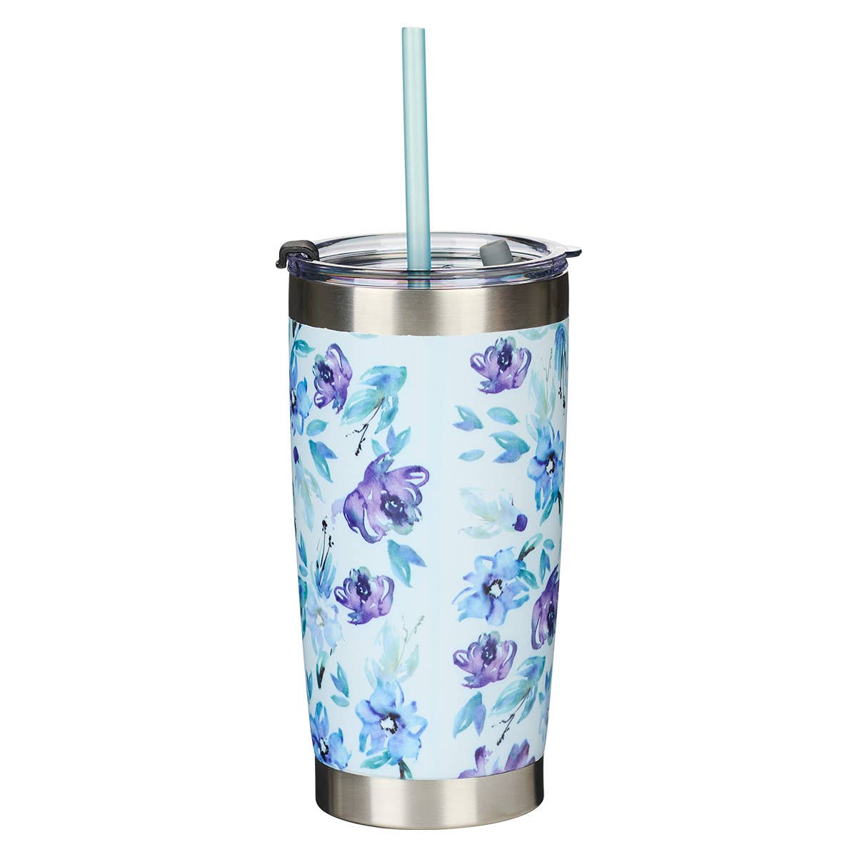 It Is Well With My Soul Purple Posies Tumbler