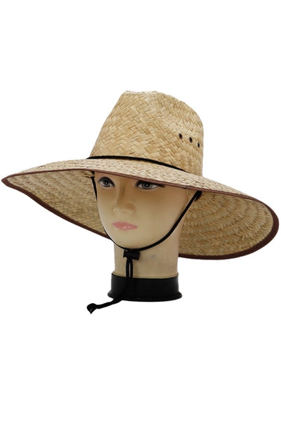 Adult Eagles Patch Lifeguard Straw Hat