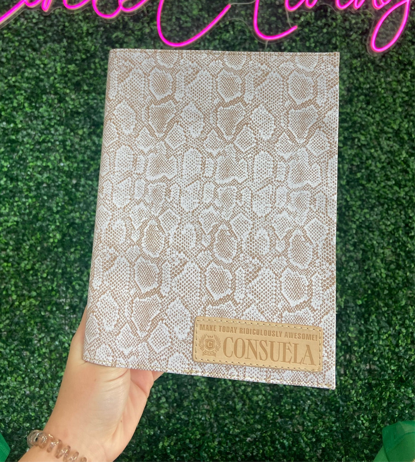 Consuela Notebook Cover- Clay