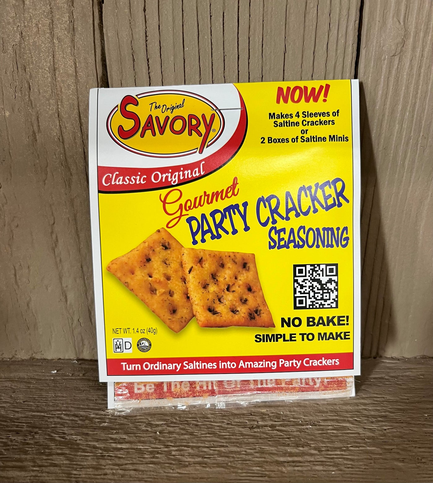 Savory Seasoning Party Crackers Set- 3 flavors