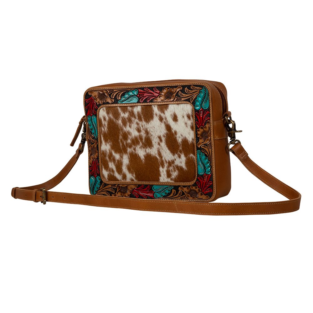 Red River Trail Hand-Tooled Bag