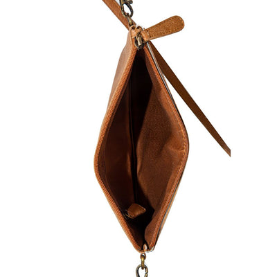 Magnolia Grove Hand-Tooled Bag
