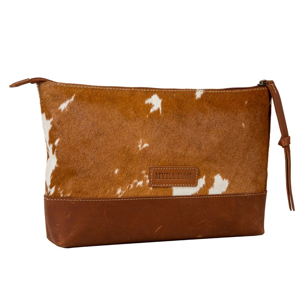 Jacksborrow Leather Hairon Bag in Brown