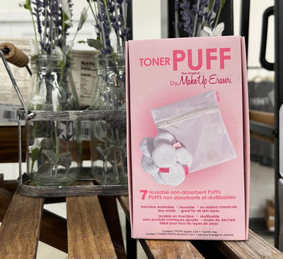 MakeUp Eraser - Toner Puff 7 Pack - Bye bye cotton rounds forever!