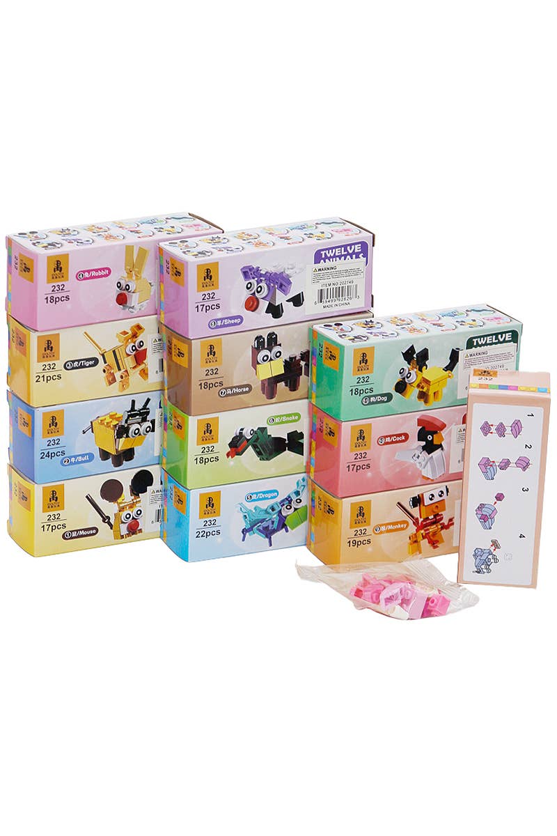 Animal Building Block Kit