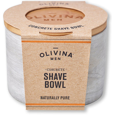 Olivina Concrete Shave Bowl