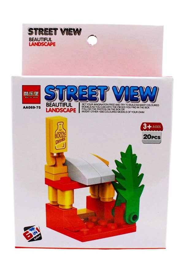 Funteze - Street Store Theme Block Toy
