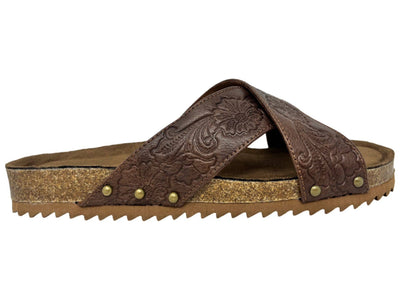 Jaycee's Leather Strap Sandals