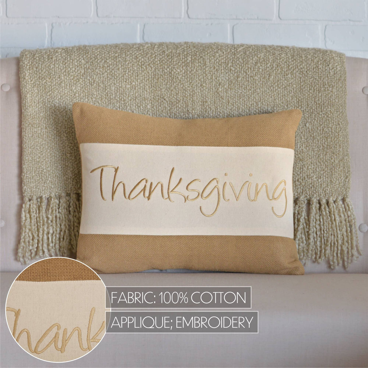 Thanksgiving Pillow, 14x18